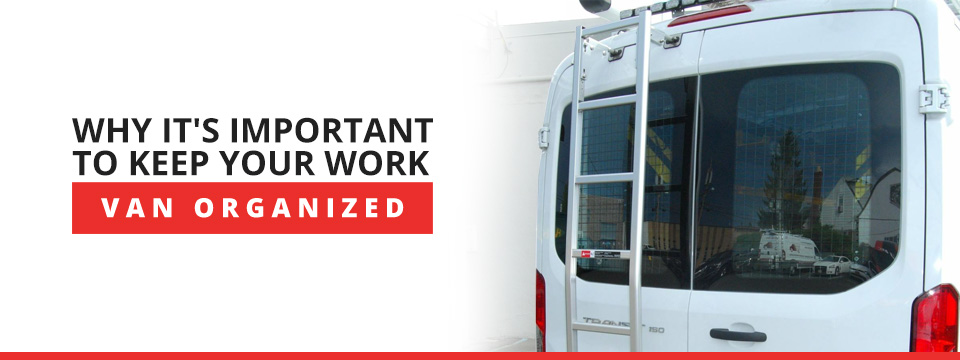 Why it's important to keep your work van organized. Why it's important to keep your work van organized.