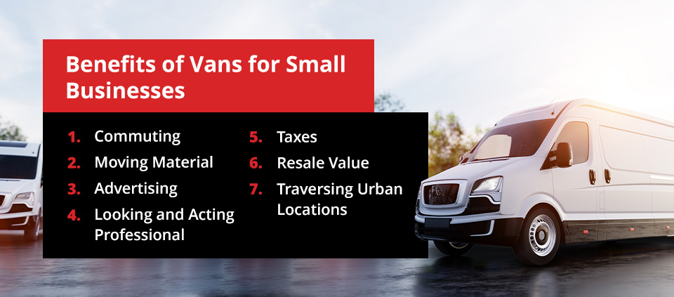 Benefits of Vans for Small Businesses