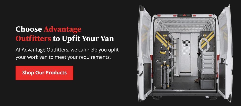 Choose Advantage Outfitters to Upfit Your Van