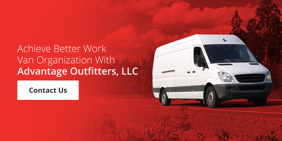 achieve better work van organization with advantage outfitters