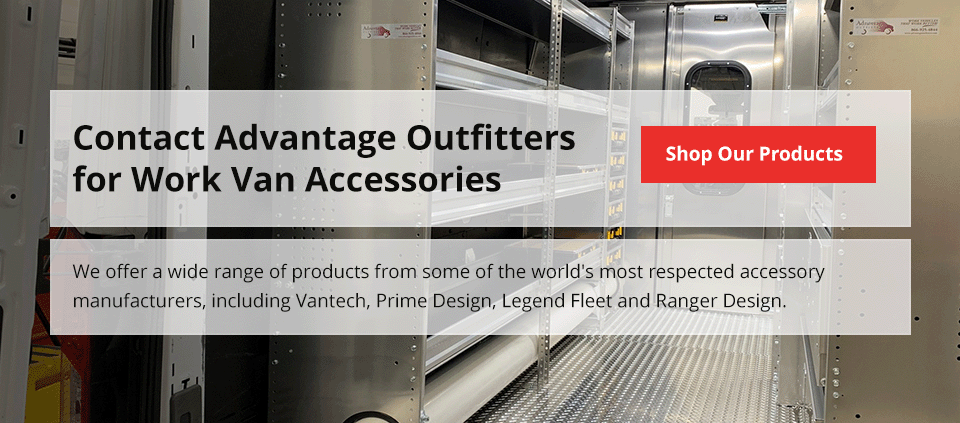 Cargo van outlet accessories near me