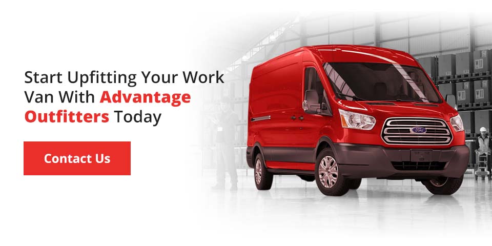 Start Upfitting Your Work Van With Advantage Outfitters Today