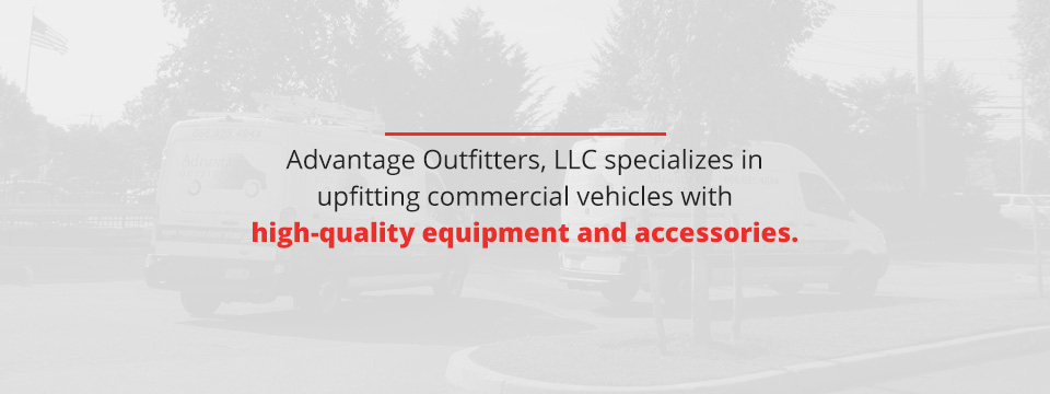 Upfit Your Plumbing Work Van With Advantage Outfitters, LLC