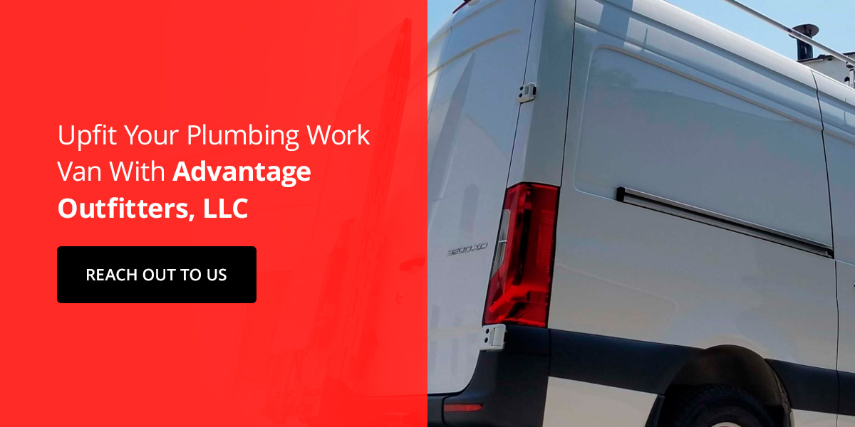 Upfit Your Plumbing Work Van with Advantage Outfitters, LLC