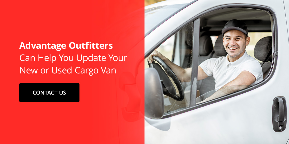 Advantage Outfitters Can Help You Update Your New or Used Cargo Van  